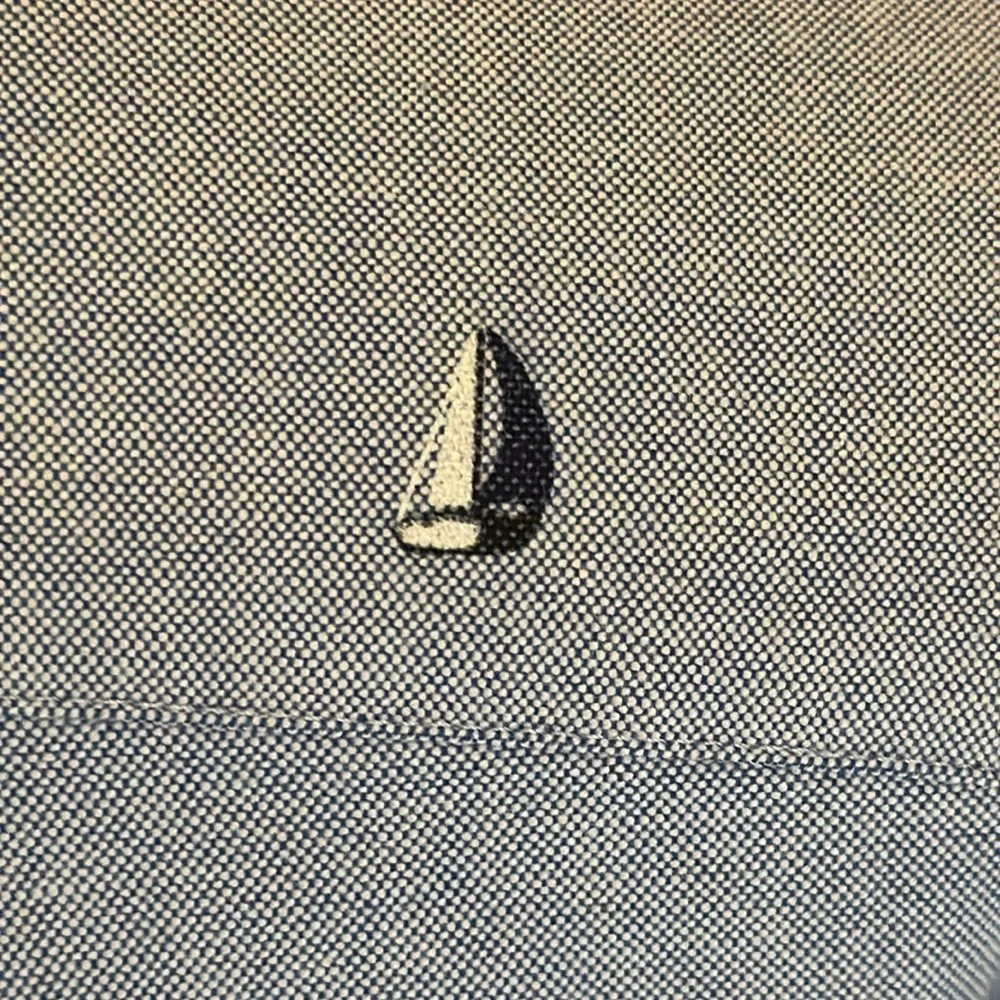 J Crew Flex Causal Sailing All Over Print Button Down Shirt Men's Extra Large